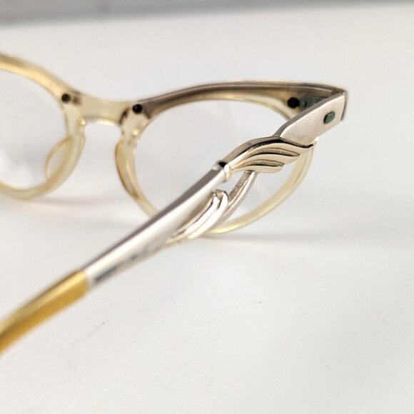 Vintage 50s Women's Cat Eye Glasses - Picture 12 of 16